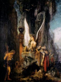 Gustave Moreau : Oedipus the Wayfarer